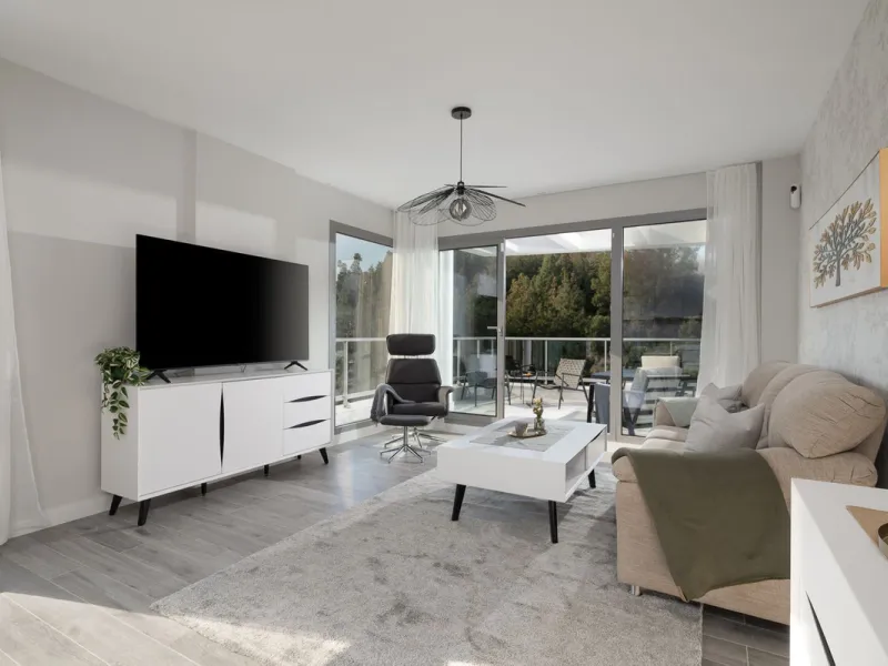 Apartment - Middle Floor Apartment в продаже в Mijas, Málaga. В доме 3 спален и 2 ванных комнат. Площадь дома 114 м²