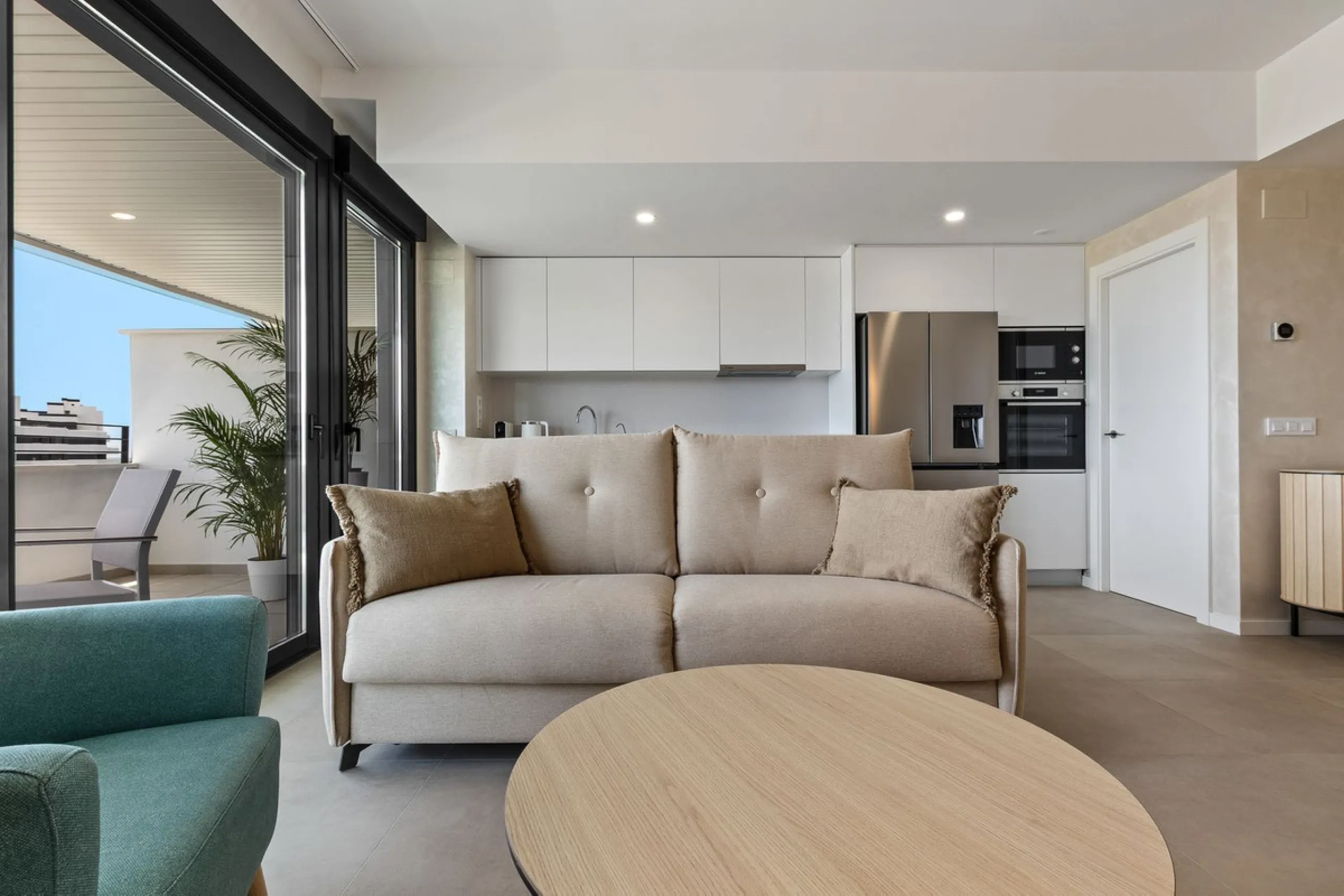 Step into the essence of refined coastal living with this exquisite one-bedroom resale property in the prestigious, an exclusive beachfront enclave in the heart of Torremolinos. Bathed in golden sunlight and kissed by sea breezes, this brand-new apartment