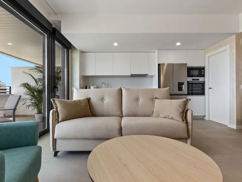 Step into the essence of refined coastal living with this exquisite one-bedroom resale property in the prestigious, an exclusive beachfront enclave in the heart of Torremolinos. Bathed in golden sunlight and kissed by sea breezes, this brand-new apartment