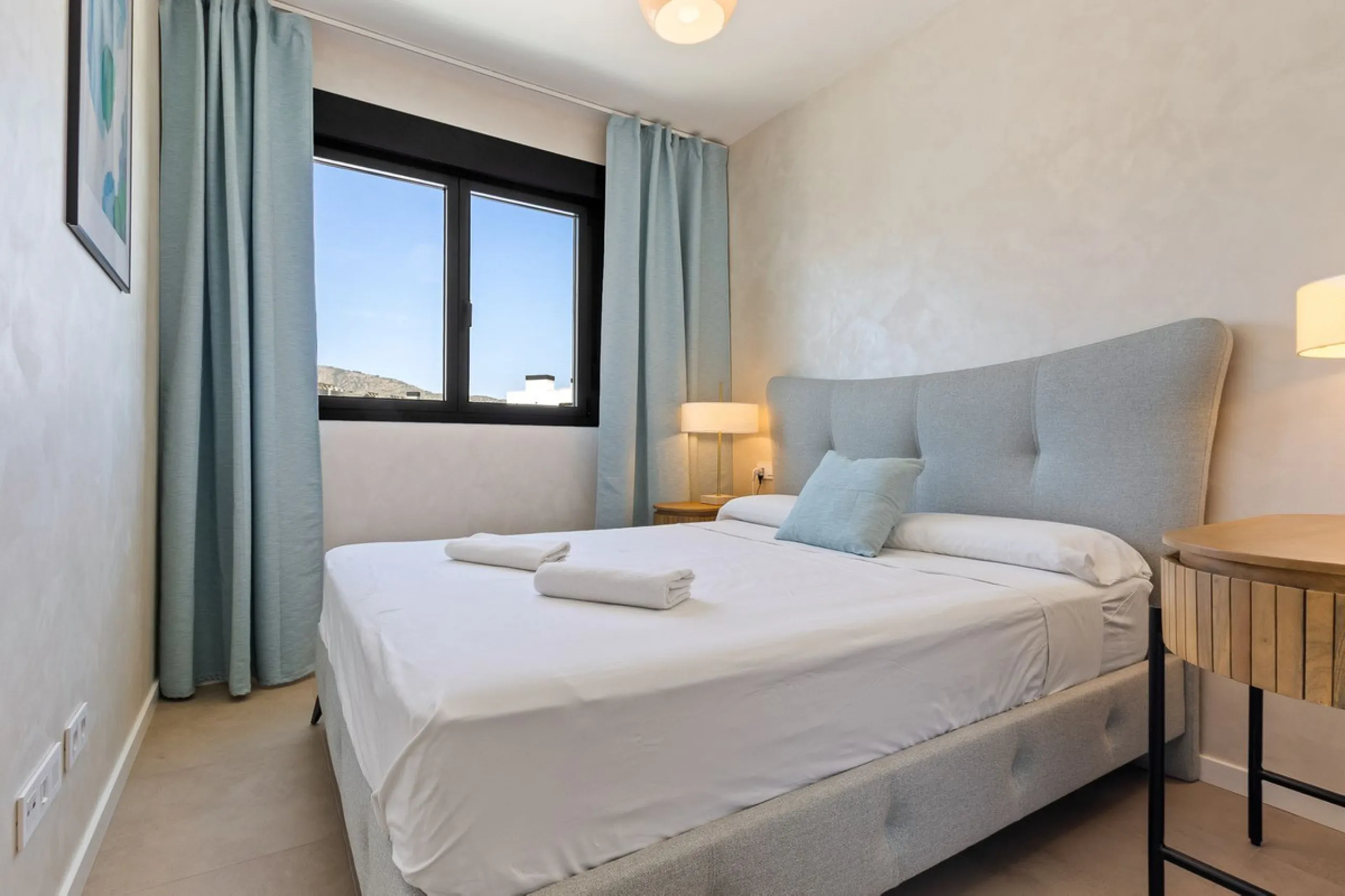 Step into the essence of refined coastal living with this exquisite one-bedroom resale property in the prestigious, an exclusive beachfront enclave in the heart of Torremolinos. Bathed in golden sunlight and kissed by sea breezes, this brand-new apartment