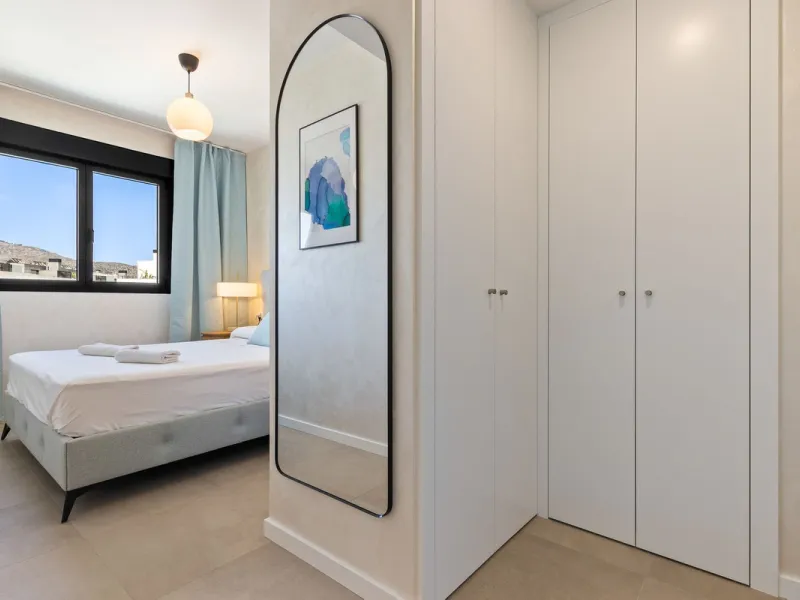 Step into the essence of refined coastal living with this exquisite one-bedroom resale property in the prestigious, an exclusive beachfront enclave in the heart of Torremolinos. Bathed in golden sunlight and kissed by sea breezes, this brand-new apartment