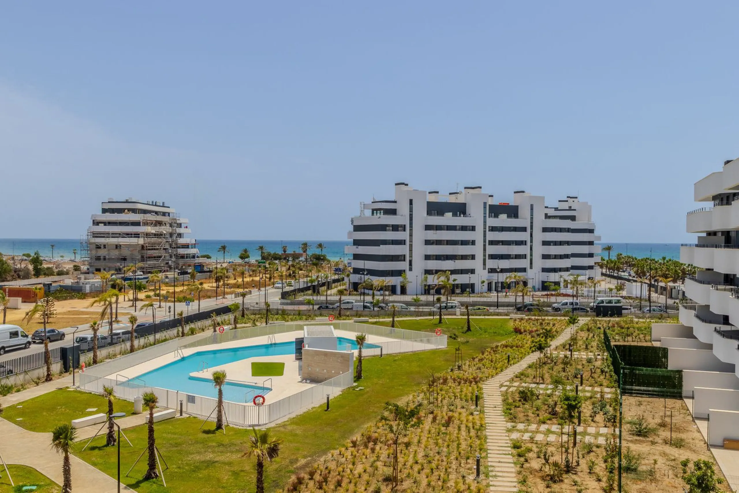 Step into the essence of refined coastal living with this exquisite one-bedroom resale property in the prestigious, an exclusive beachfront enclave in the heart of Torremolinos. Bathed in golden sunlight and kissed by sea breezes, this brand-new apartment