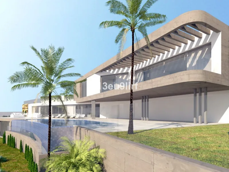 Residential plot with retaining wall and preliminary project. This plot offers panoramic sea, mountain and golf views and is located within La Cala Golf Resort with three 18 hole championship golf courses, Clubhouse, Hotel and Spa, 24 hour onsite security