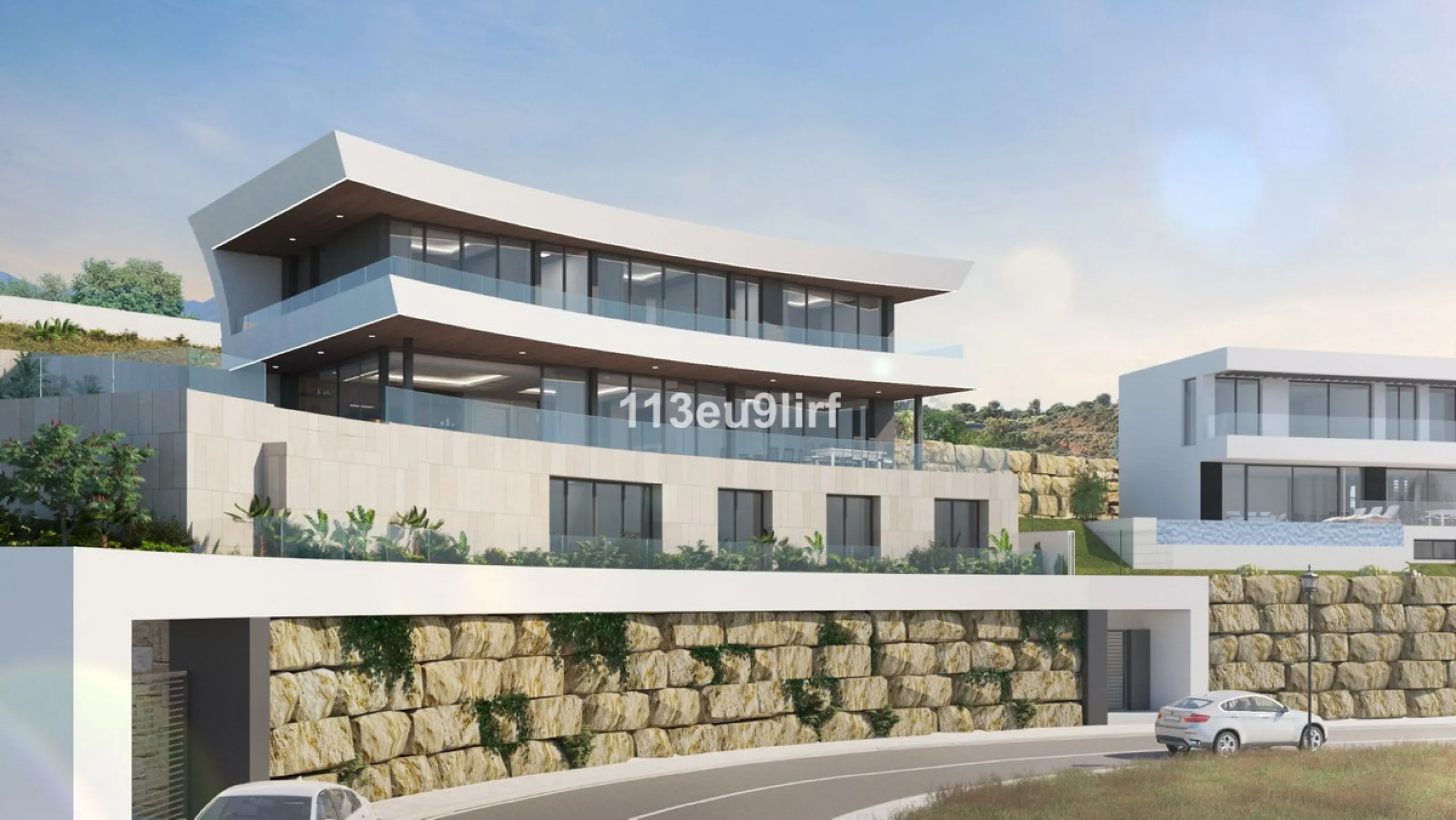 Residential plot with retaining wall and preliminary project. This plot offers panoramic sea, mountain and golf views and is located within La Cala Golf Resort with three 18 hole championship golf courses, Clubhouse, Hotel and Spa, 24 hour onsite security