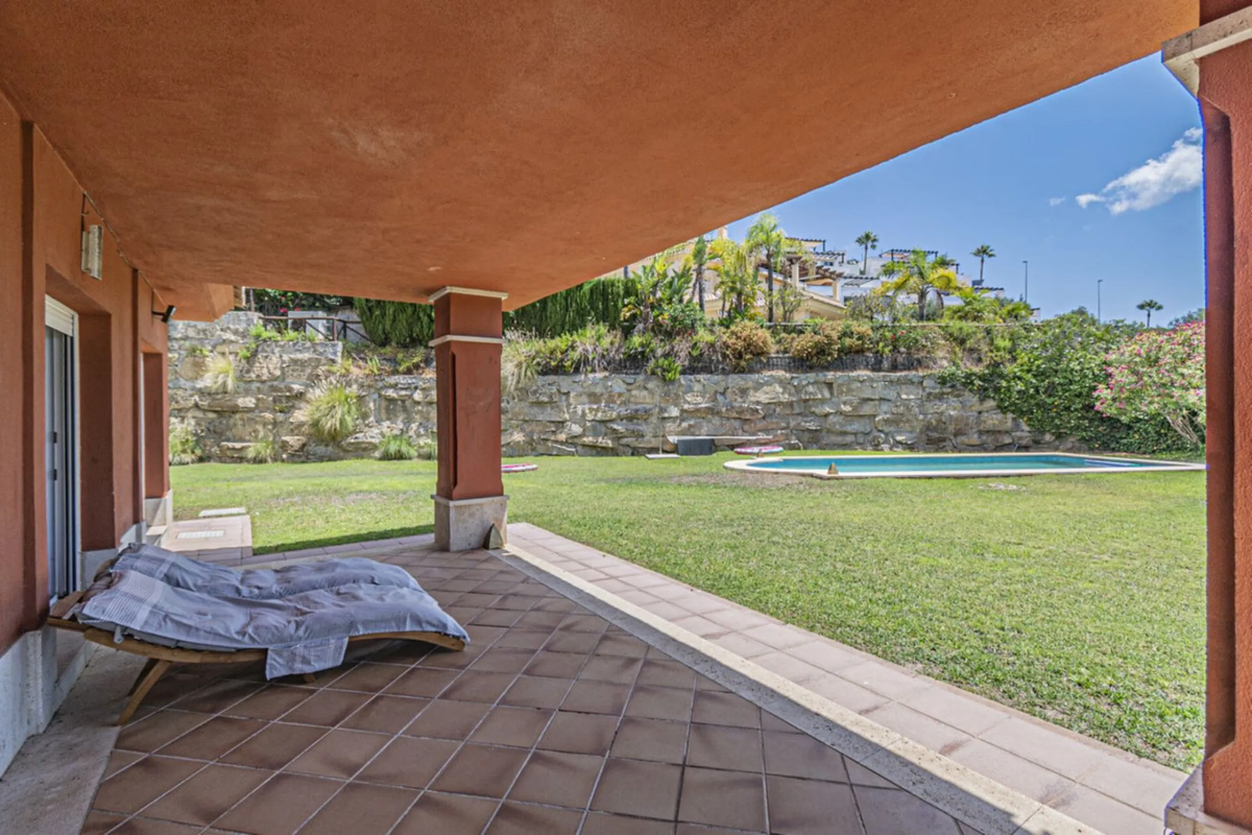 Stunning Mediterranean Villa by the Golf Course in Marbella with 24-Hour Security