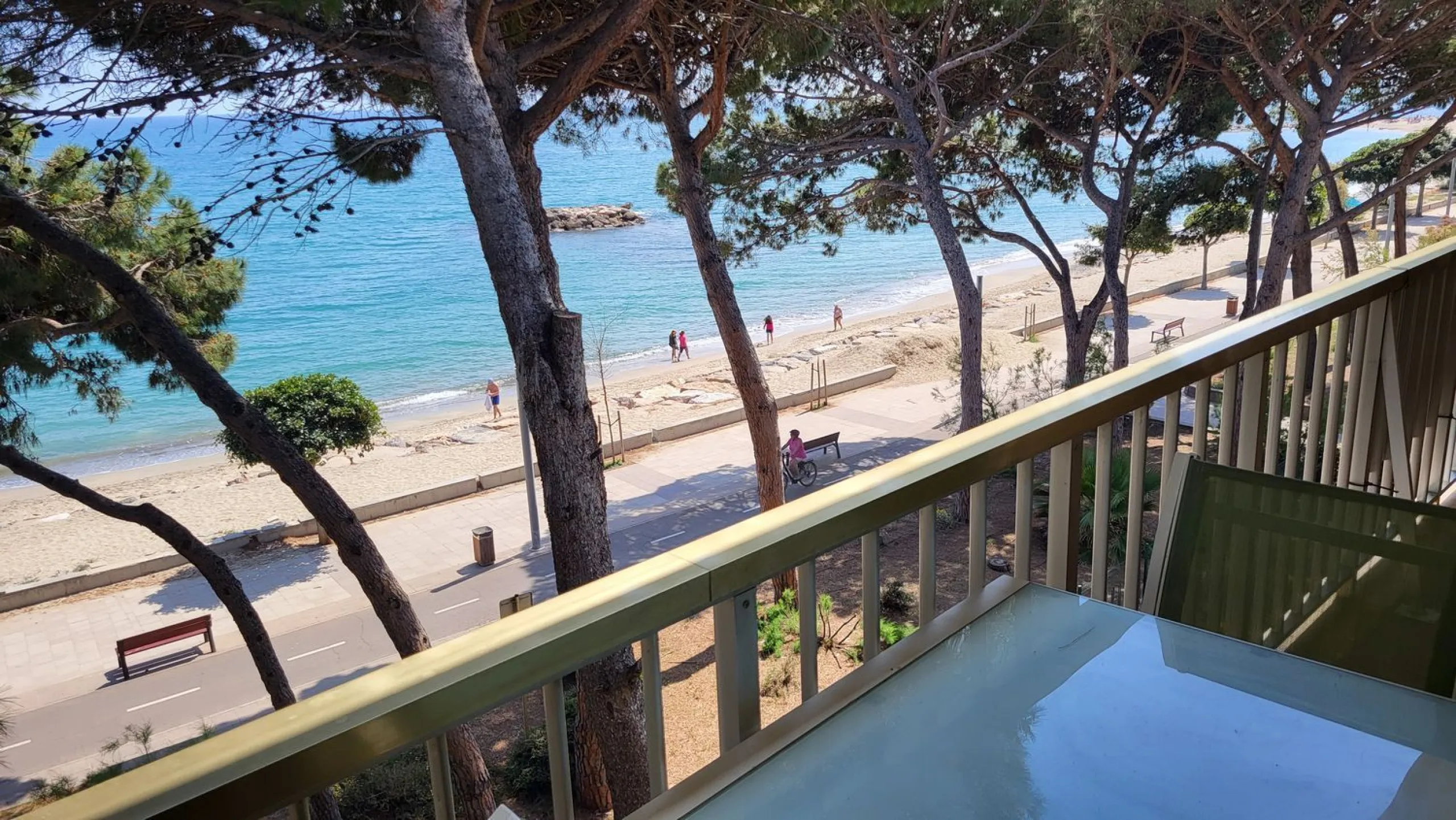 Seafront apartment with communal garden in Cambrils, Costa Dorada
