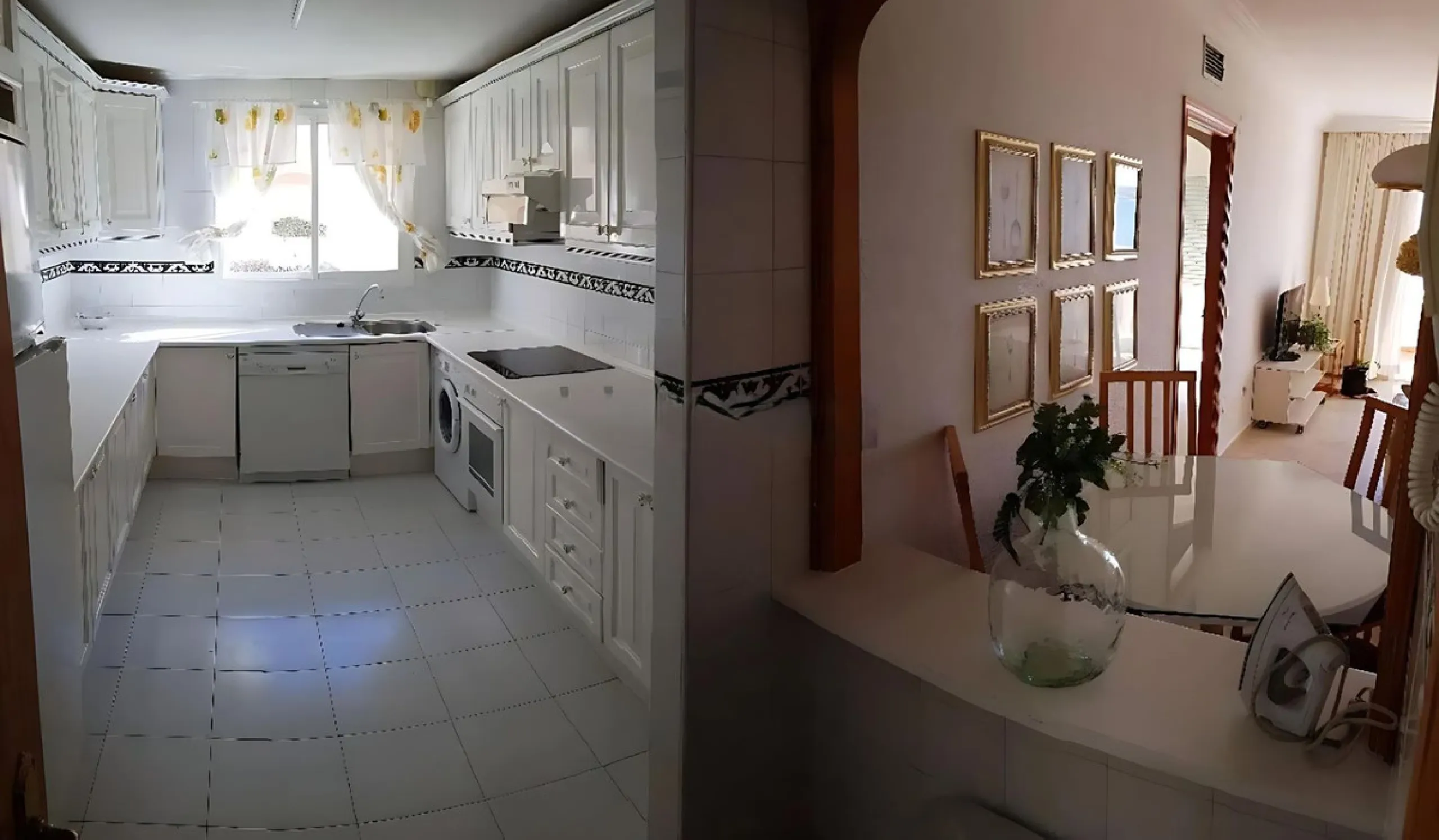 Spectacular apartment on the Beachfront, with open views of the Mediterranean Sea, Gibraltar and Africa. Located in a beautiful and well-kept urbanization just 5 minutes walk from the Estepona Marina, and surrounded by all kinds of services such as restau