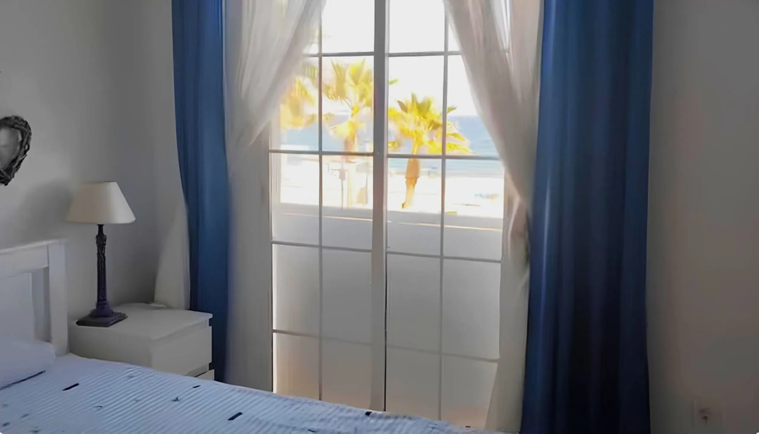 Wake up every morning to stunning views of the Mediterranean Sea! ????