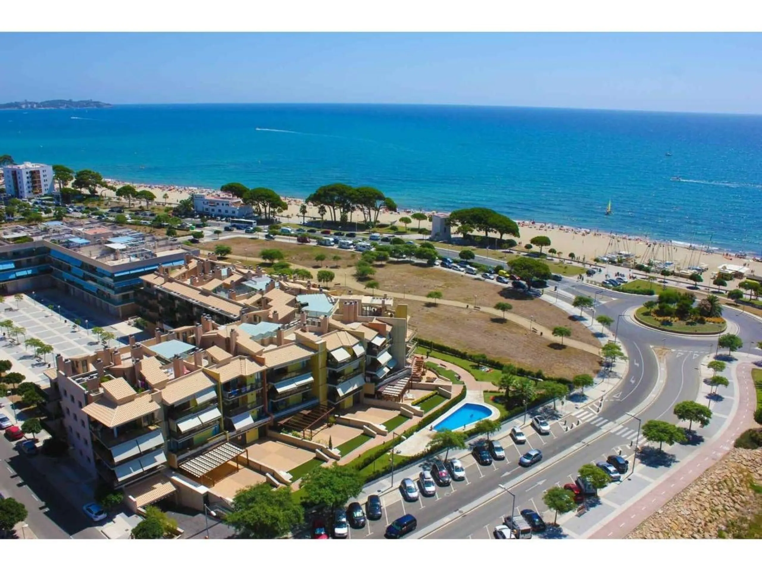 Seafront apartment with solarium in Cambrils, Costa Dorada