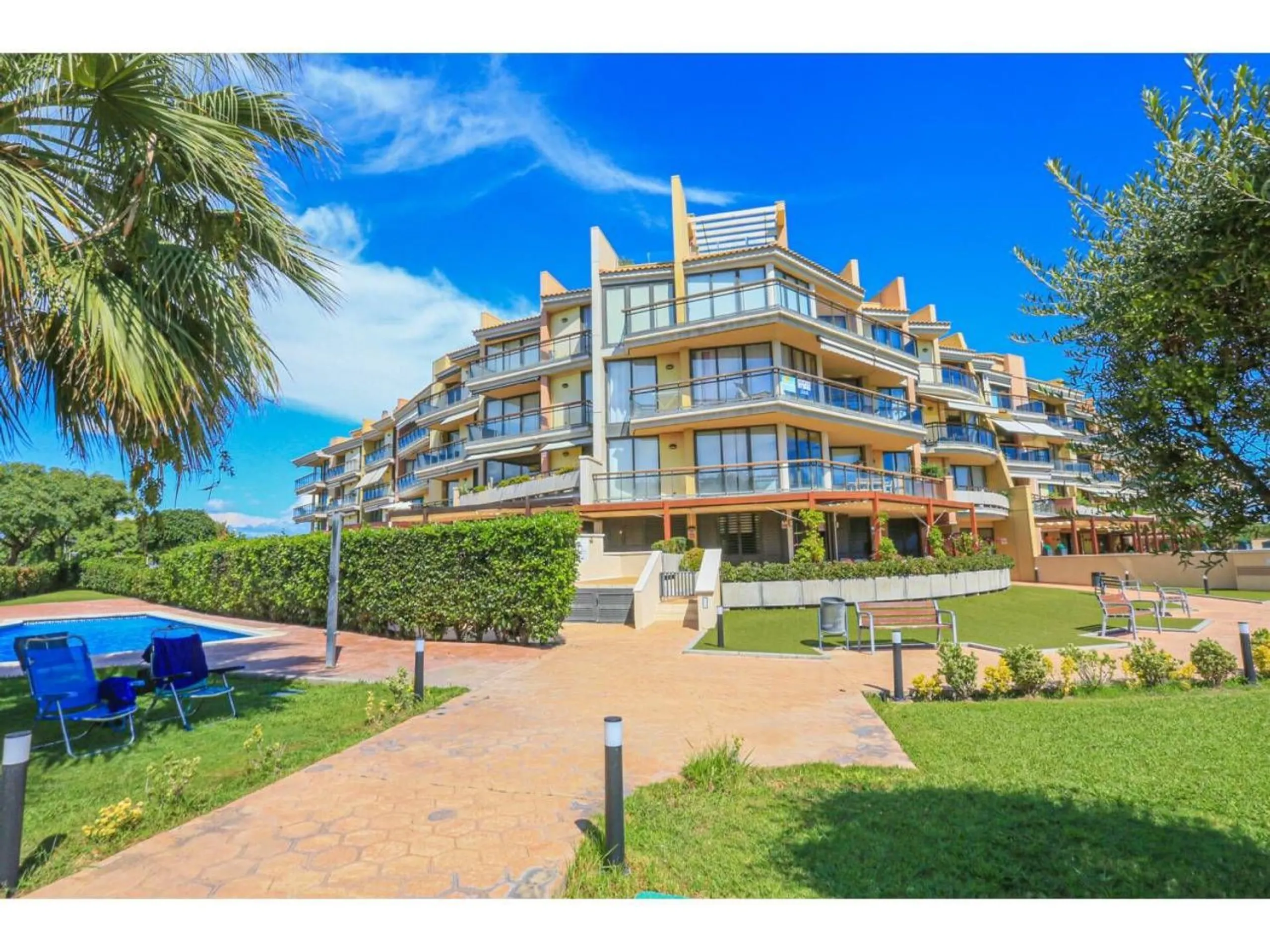 Seafront apartment with solarium in Cambrils, Costa Dorada