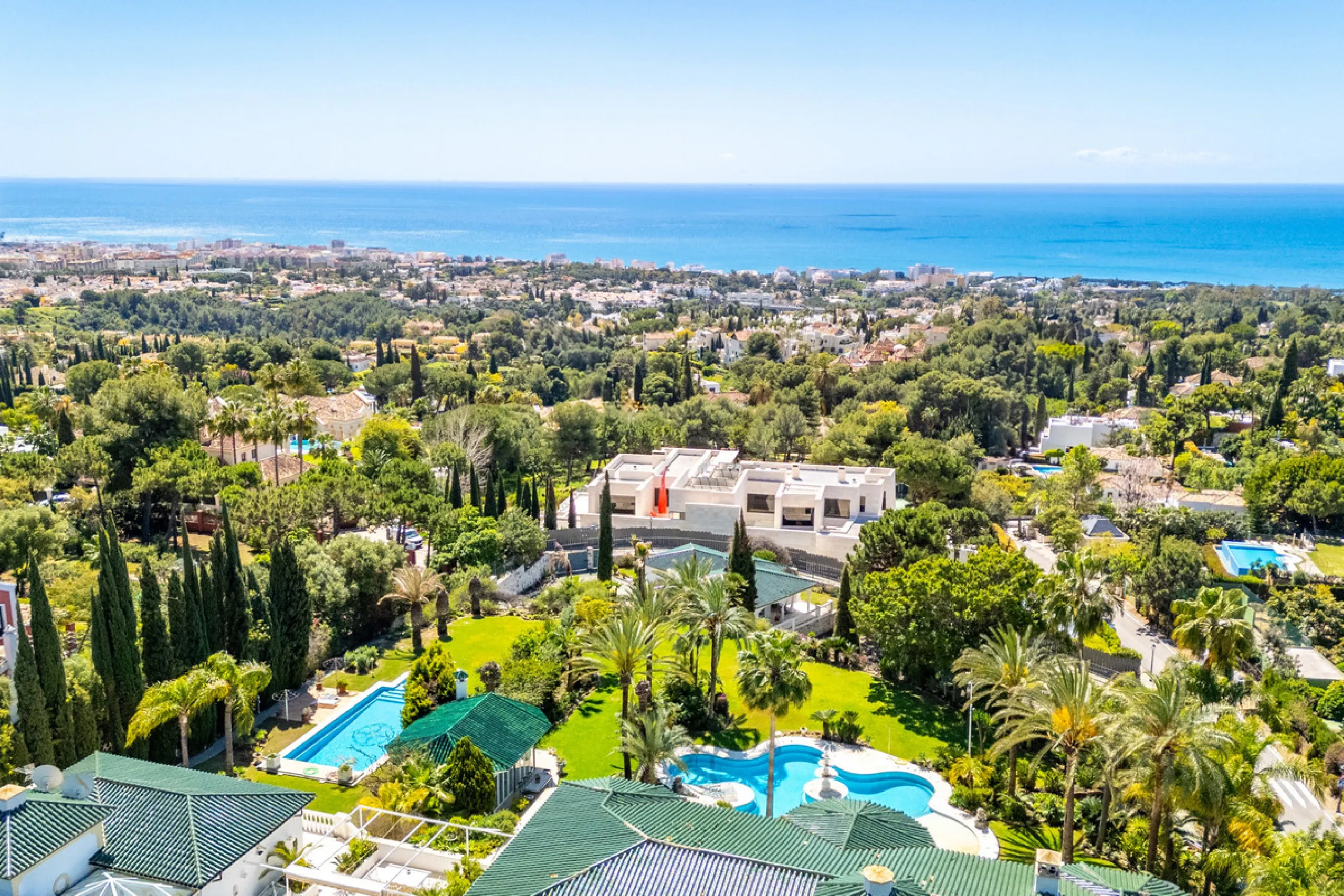 Außergewöhnliches Privatanwesen mit Meerblick in Cascada de Camoján, Marbella