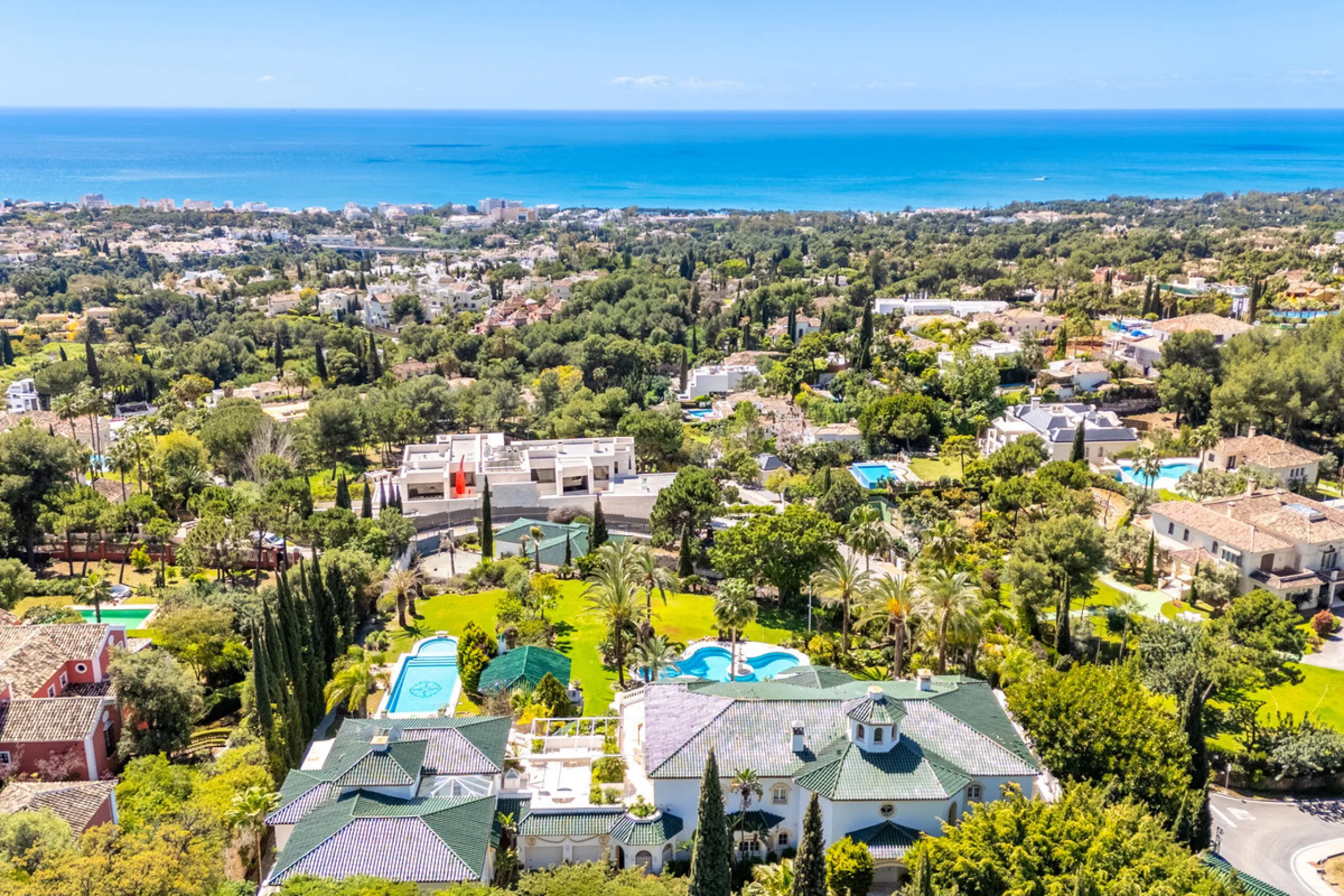Außergewöhnliches Privatanwesen mit Meerblick in Cascada de Camoján, Marbella