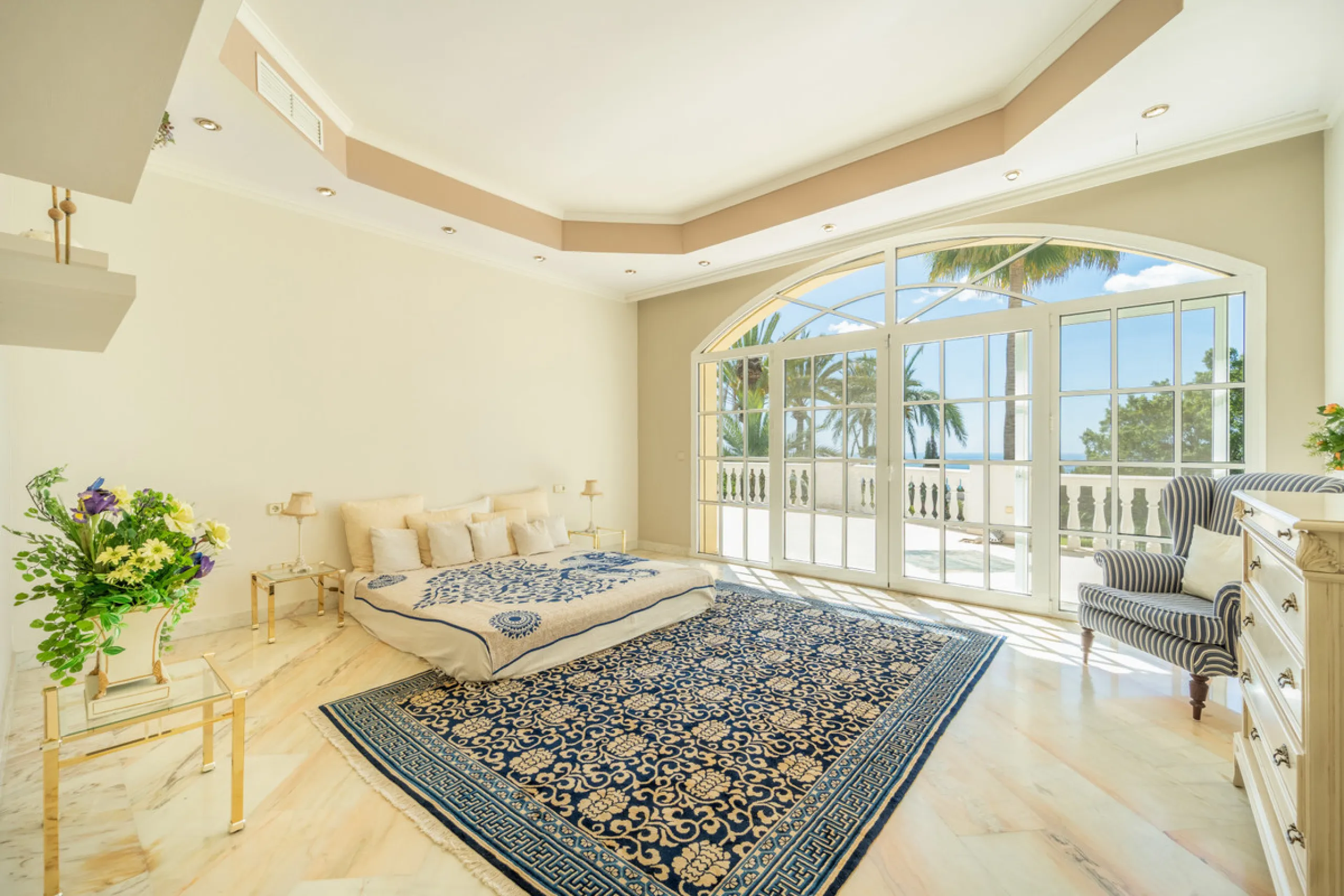 Außergewöhnliches Privatanwesen mit Meerblick in Cascada de Camoján, Marbella