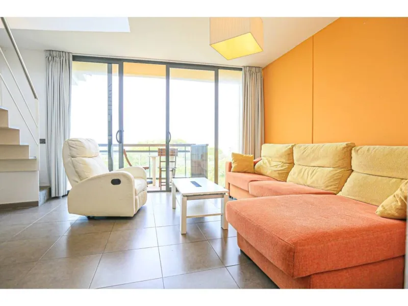 Seafront apartment with solarium in Cambrils, Costa Dorada