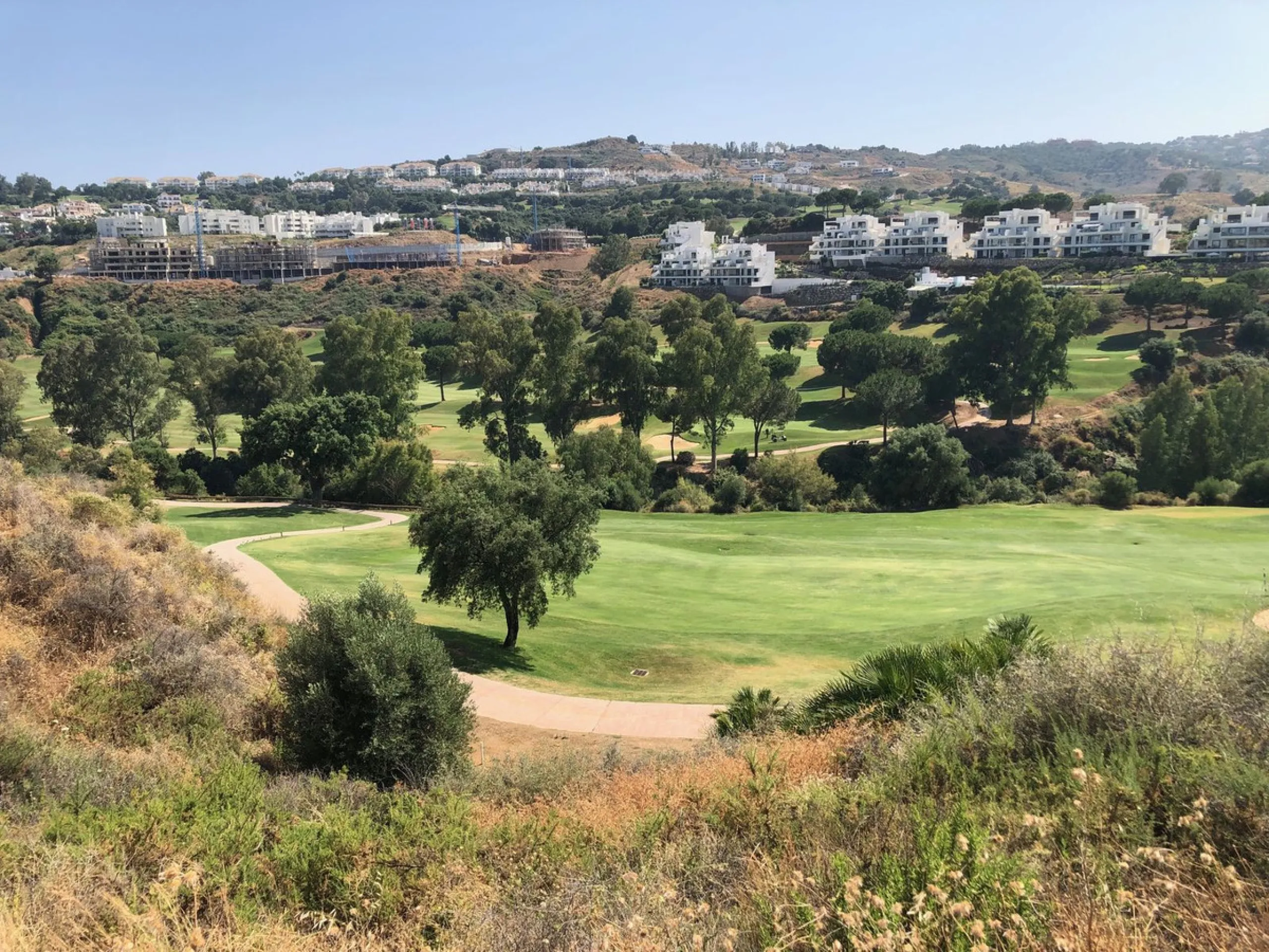 FIRST LINE beautiful plot in La Cala Golf