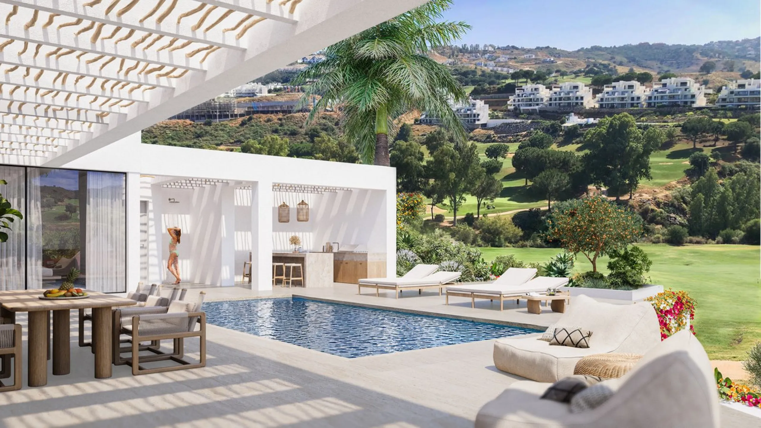 FIRST LINE beautiful plot in La Cala Golf