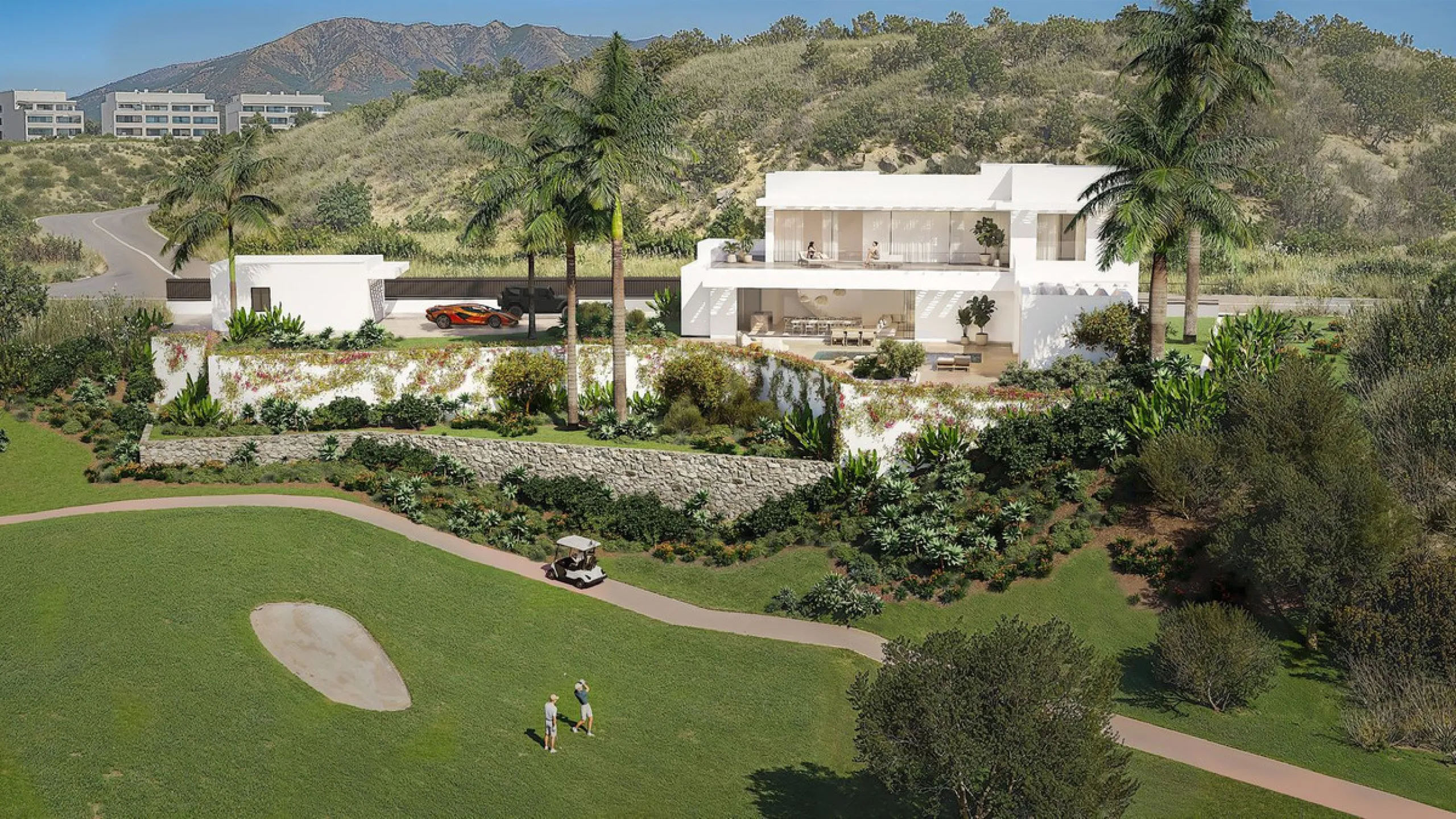 FIRST LINE beautiful plot in La Cala Golf