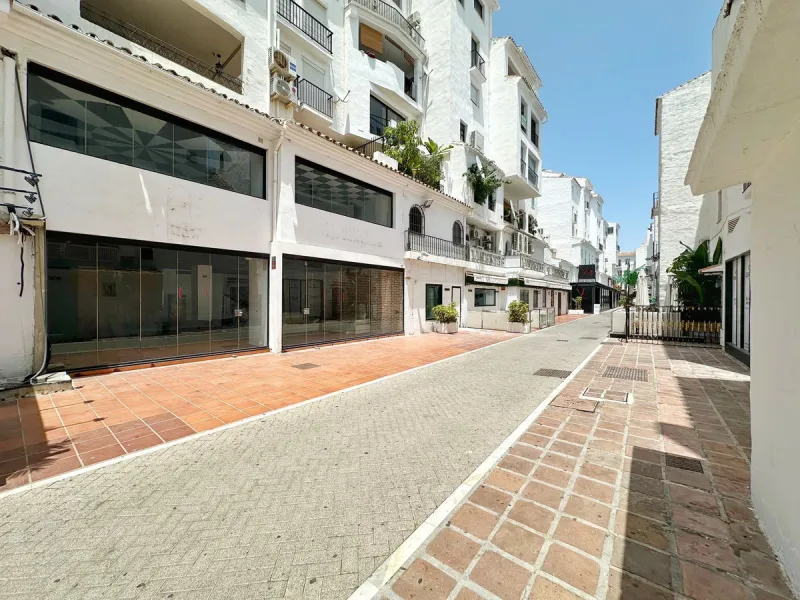 Luxury Commercial Premises for Sale in Puerto Banús, Just 100 Metres from the Sea