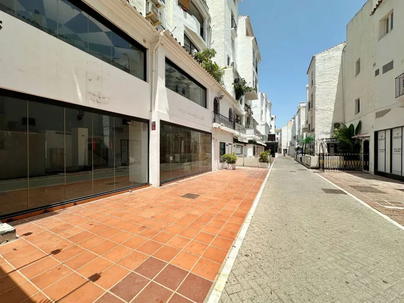 Luxury Commercial Premises for Sale in Puerto Banús, Just 100 Metres from the Sea