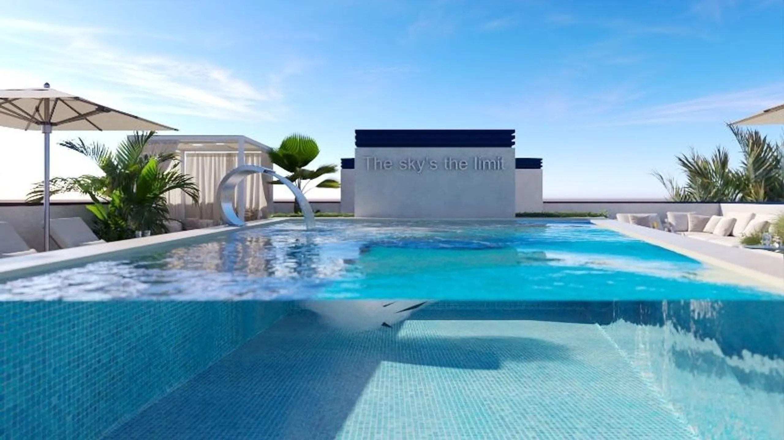 Nueva promoción de obra nueva con terraza en azotea y piscina en Cambrils, Costa Dorada