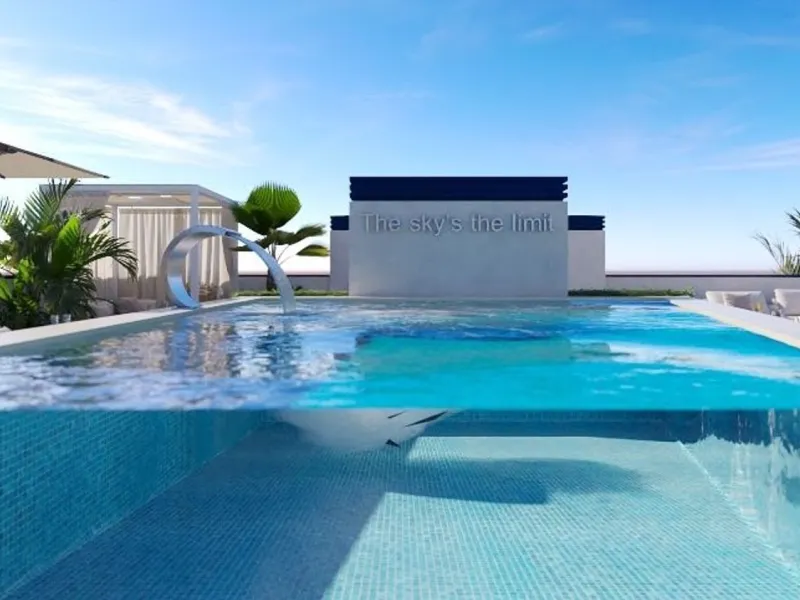 Nueva promoción de obra nueva con terraza en azotea y piscina en Cambrils, Costa Dorada
