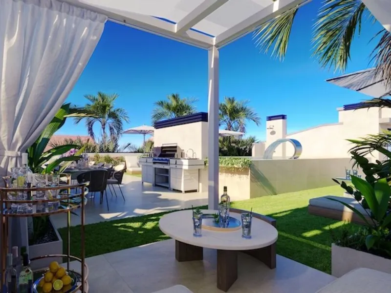Nueva promoción de obra nueva con terraza en azotea y piscina en Cambrils, Costa Dorada