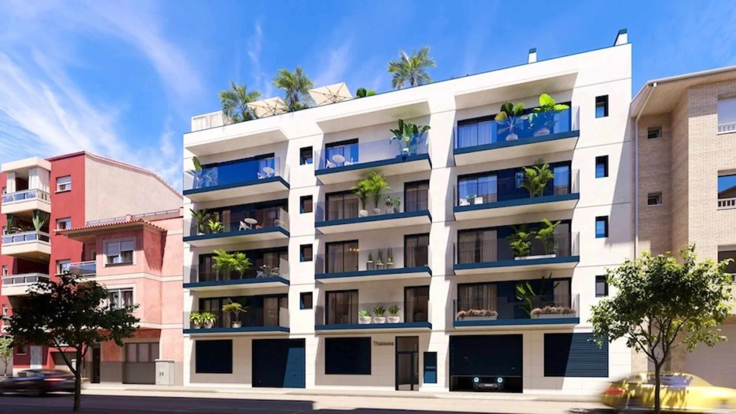 Nueva promoción de obra nueva con terraza en azotea y piscina en Cambrils, Costa Dorada