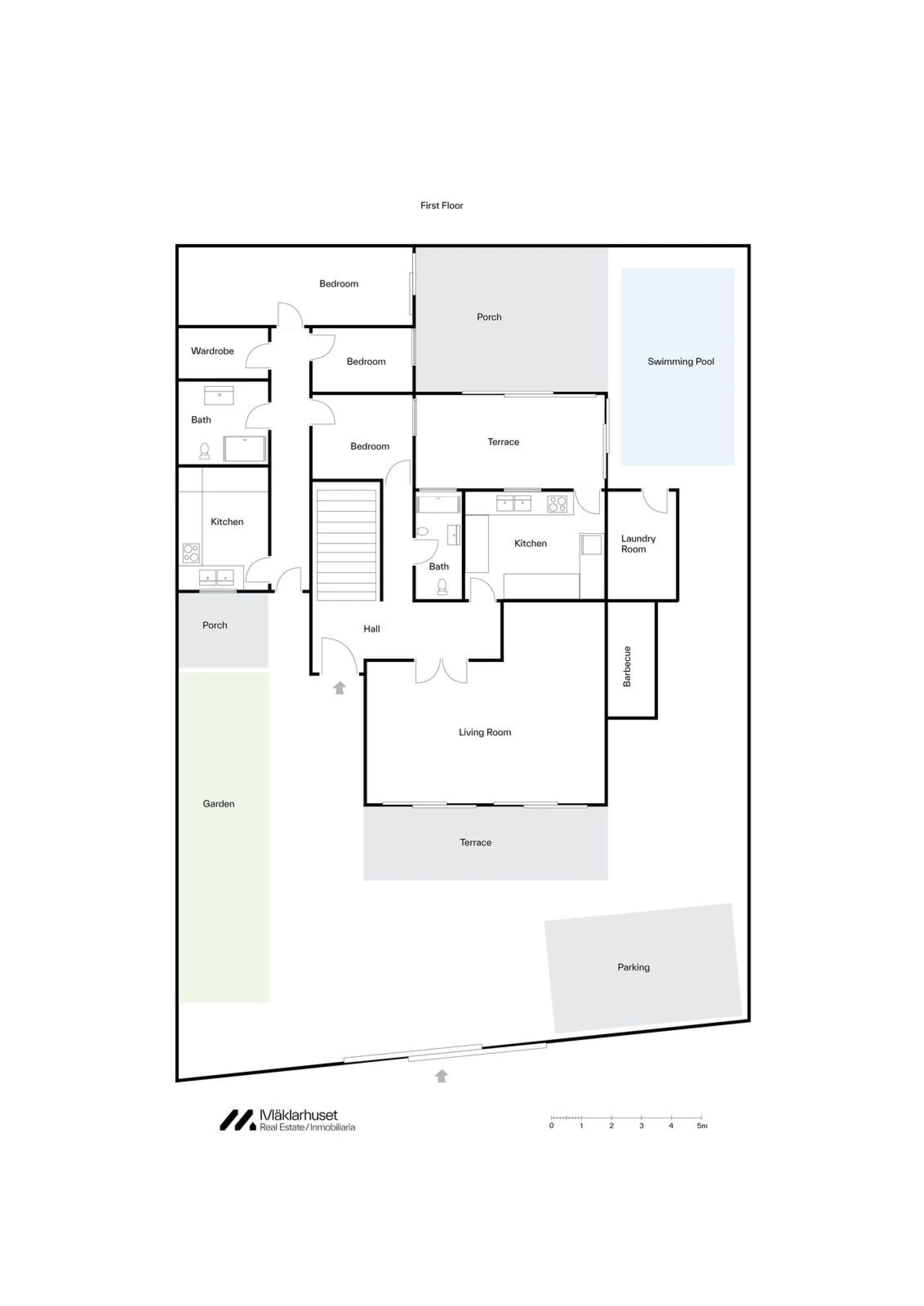 House - Detached Villa в продаже в Málaga, Málaga. В доме 6 спален и 3 ванных комнат. Площадь дома 375 м²