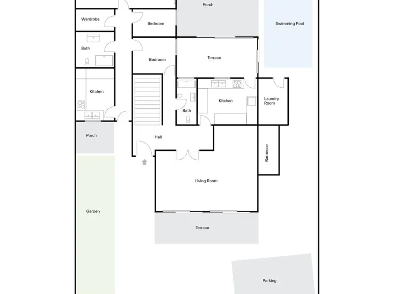 House - Detached Villa в продаже в Málaga, Málaga. В доме 6 спален и 3 ванных комнат. Площадь дома 375 м²