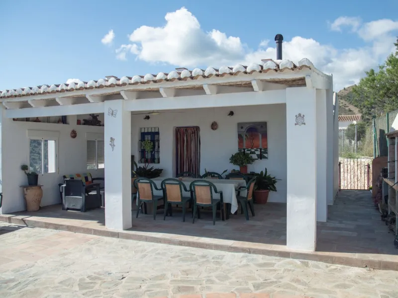 Rustic Charm and Incredible Views: Villa with Pool in the Countryside of Frigiliana