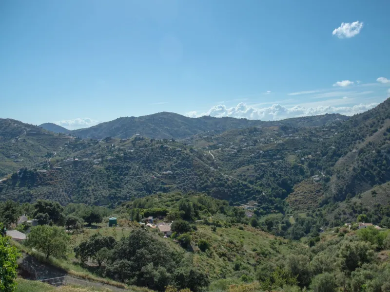 Rustic Charm and Incredible Views: Villa with Pool in the Countryside of Frigiliana