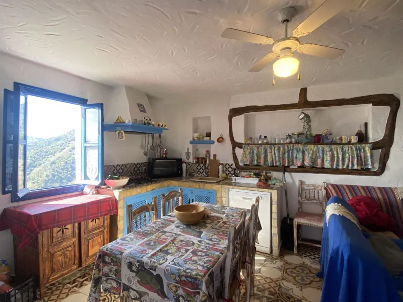 Rustic Charm and Incredible Views: Villa with Pool in the Countryside of Frigiliana