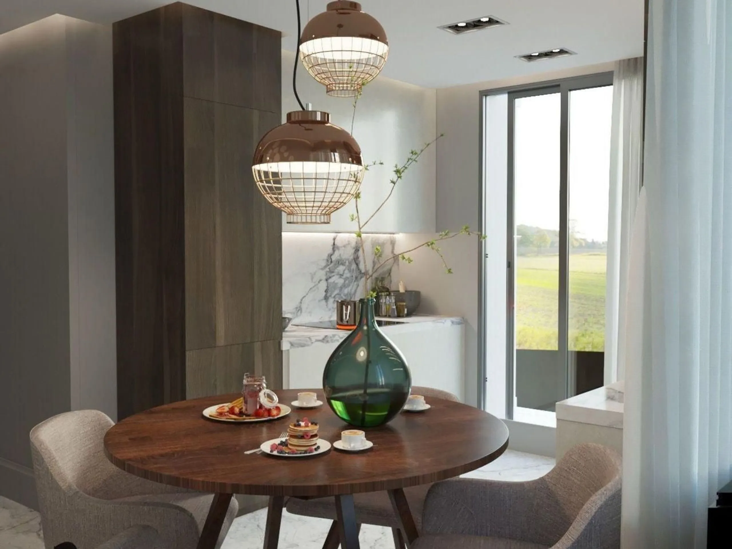 Modern and exclusive penthouse with sea views in La Pineda, Tarragona