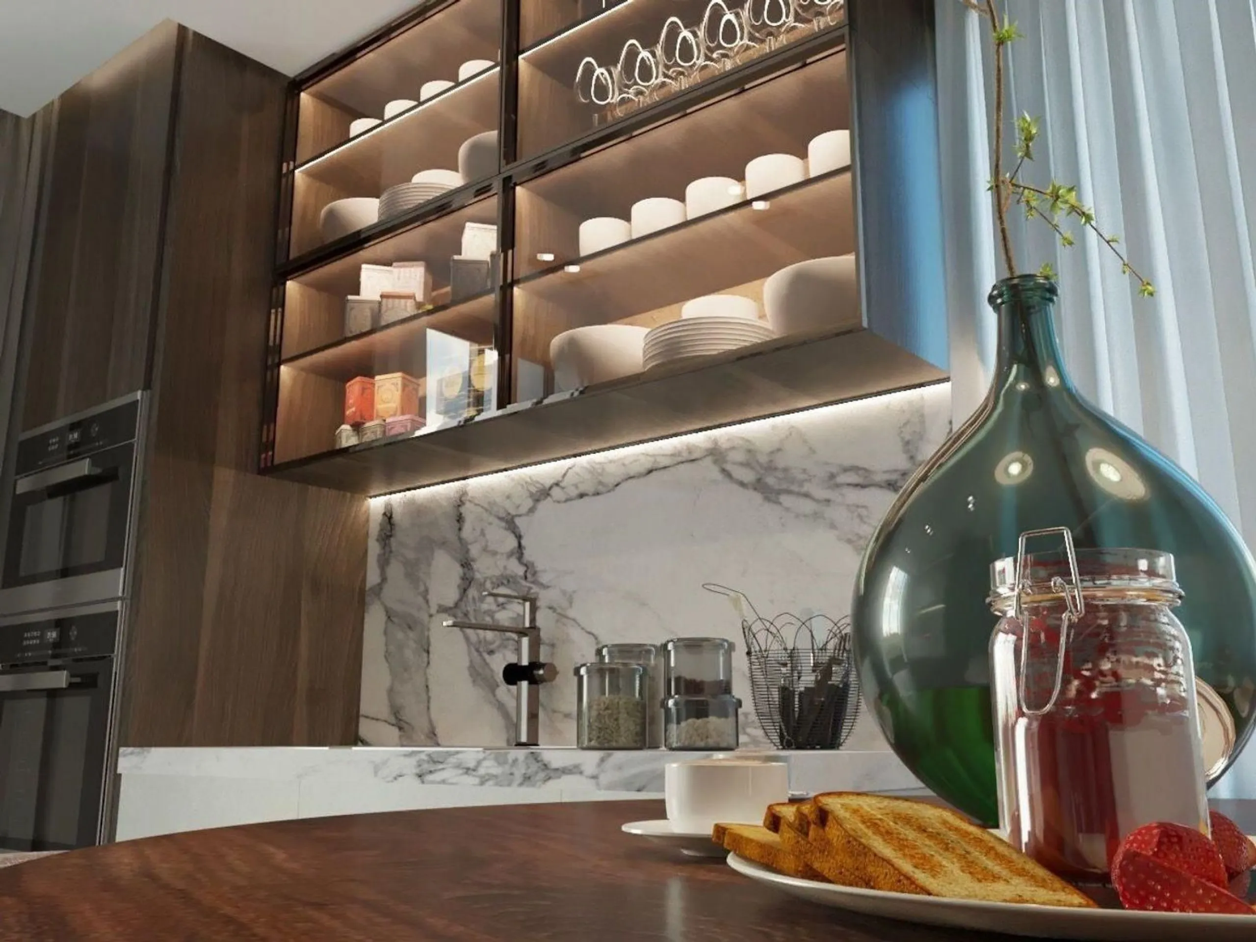 Modern and exclusive penthouse with sea views in La Pineda, Tarragona