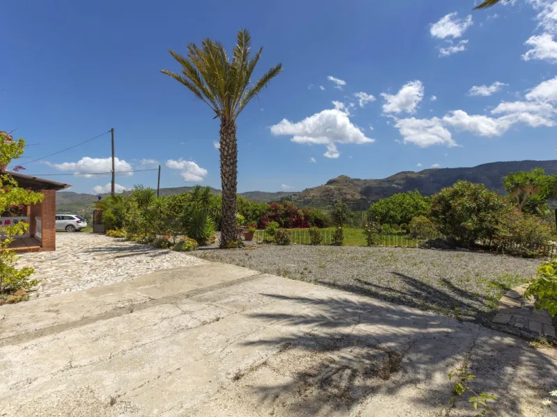 This finca set in an elevated position has impressive mountain views all around it.  The garden is split into different areas each with its own beautiful vibe. Stylish barbecue area by the pool is great for relaxing and welcoming guests.  Main house has t