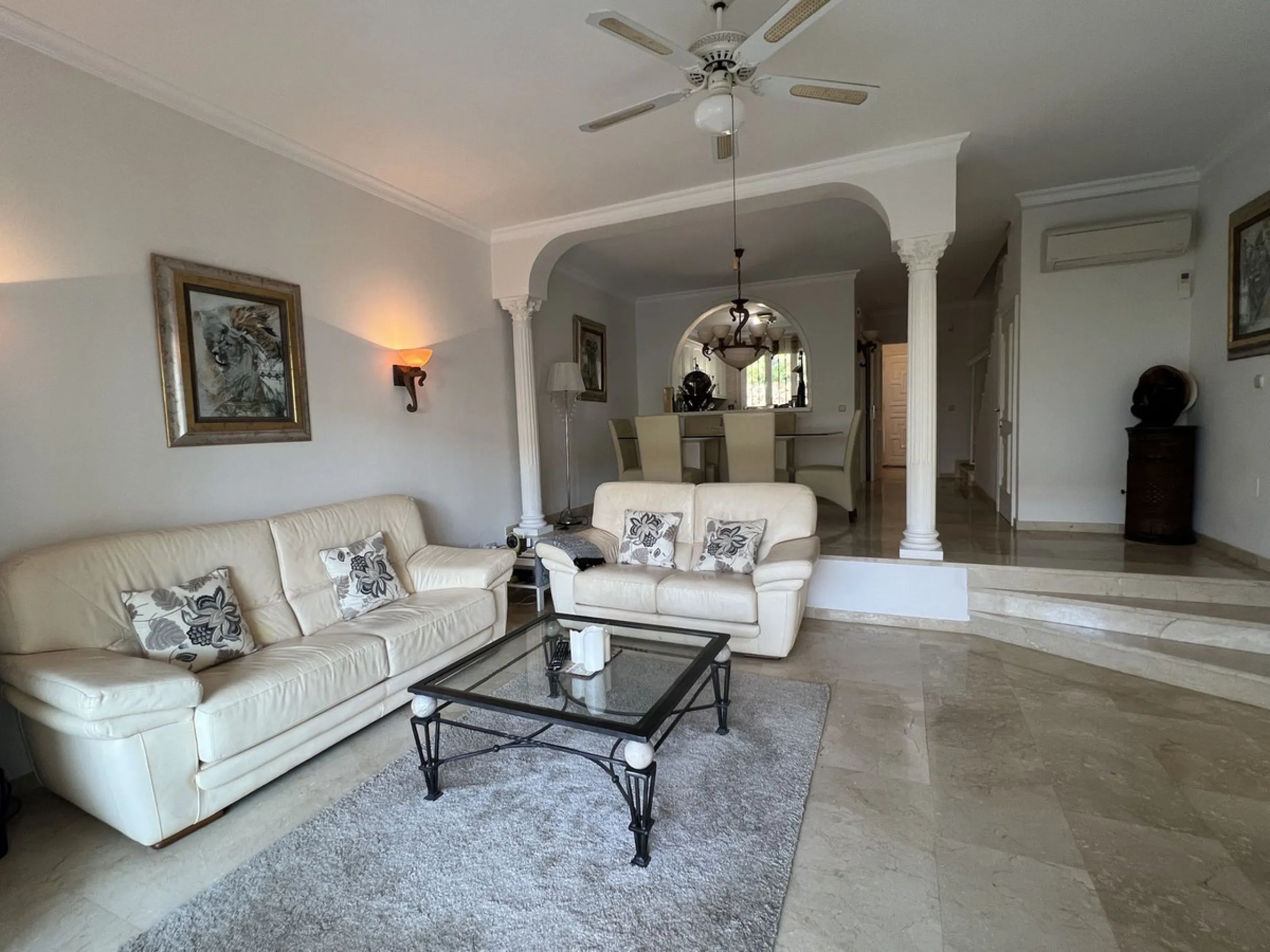Delightful three bedroom, two bathroom (plus cloakroom) townhouse in much sought after area.