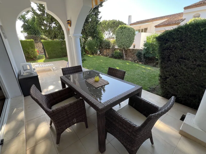 Delightful three bedroom, two bathroom (plus cloakroom) townhouse in much sought after area.