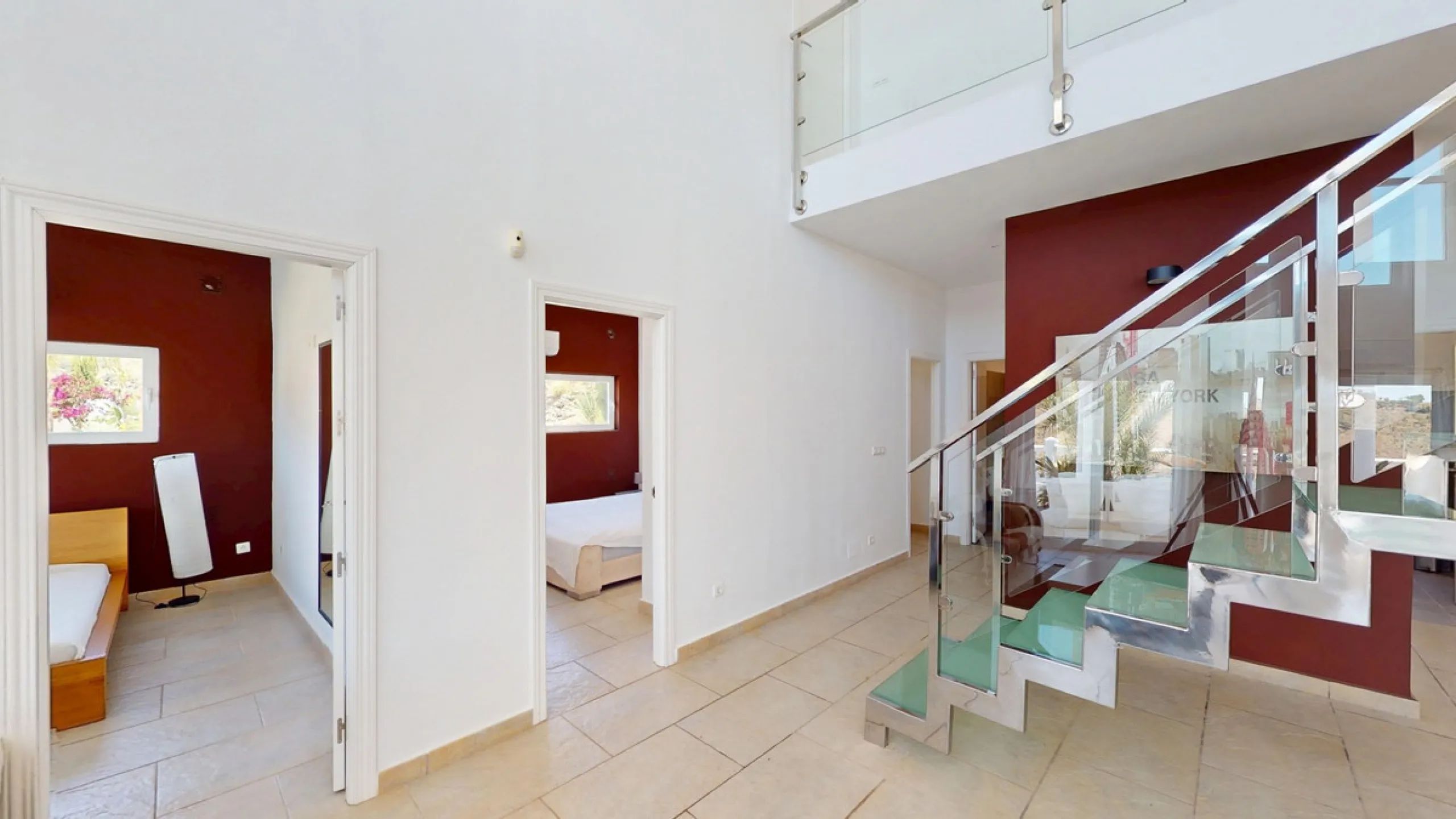 This impressive villa in Málaga, Spain, offers a harmonious blend of space, luxury, and modern design. Spanning 395.8 m2 across two floors, the property boasts 7 bedrooms and 5 bathrooms, making it ideal for large families or those who love to entertain. 