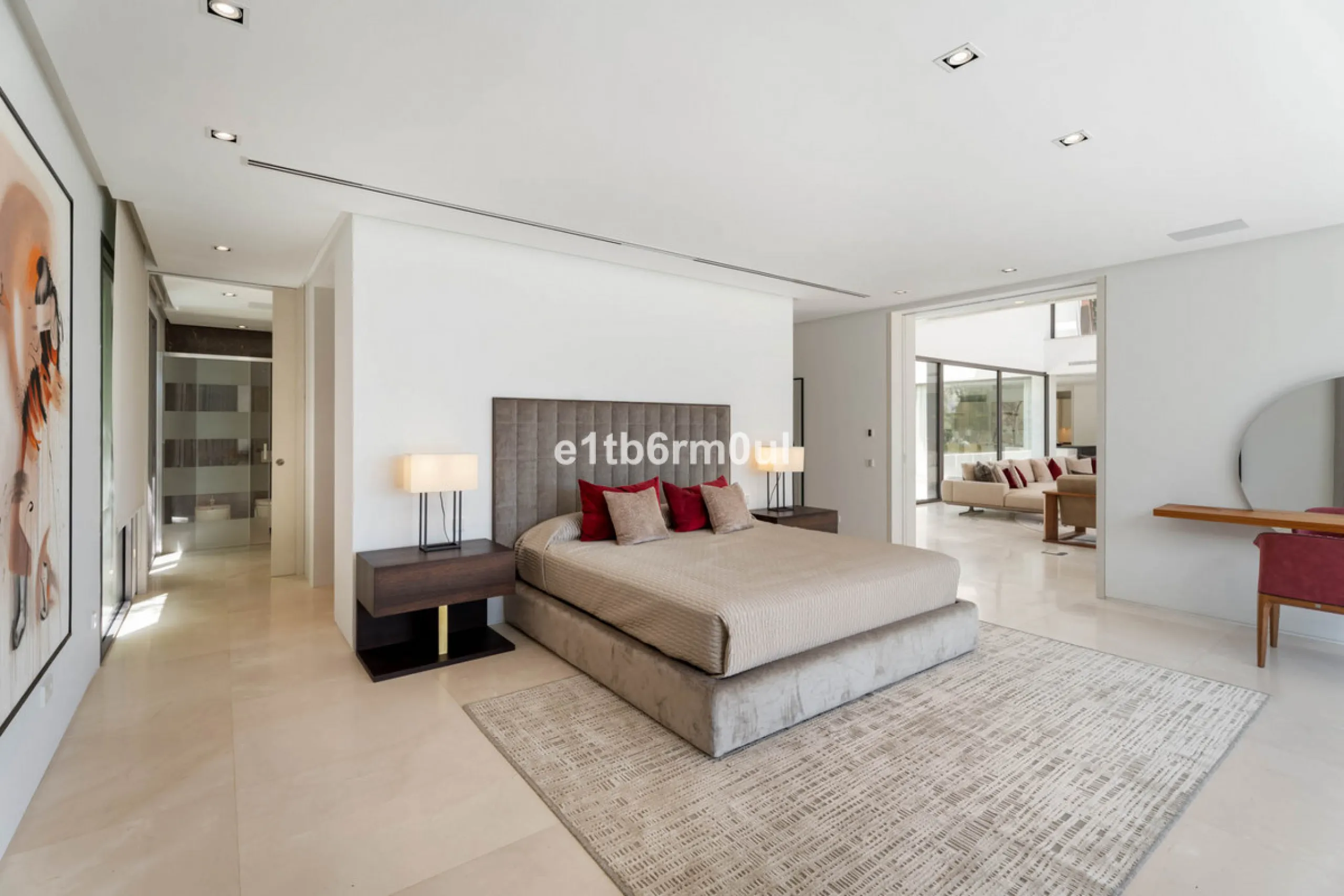 Experience the pinnacle of modern Mediterranean architecture with this brand-new designer villa nestled in the prestigious La Quinta residential enclave of Benahavís. Offering breathtaking panoramic sea and golf course views, this exquisitely crafted home