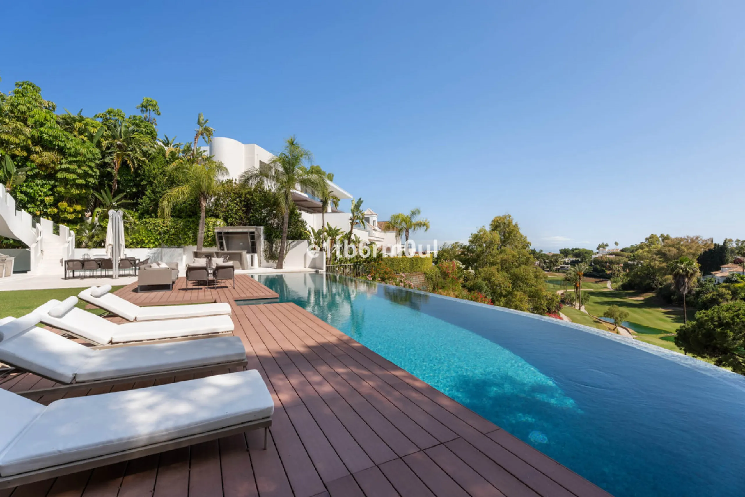 Experience the pinnacle of modern Mediterranean architecture with this brand-new designer villa nestled in the prestigious La Quinta residential enclave of Benahavís. Offering breathtaking panoramic sea and golf course views, this exquisitely crafted home