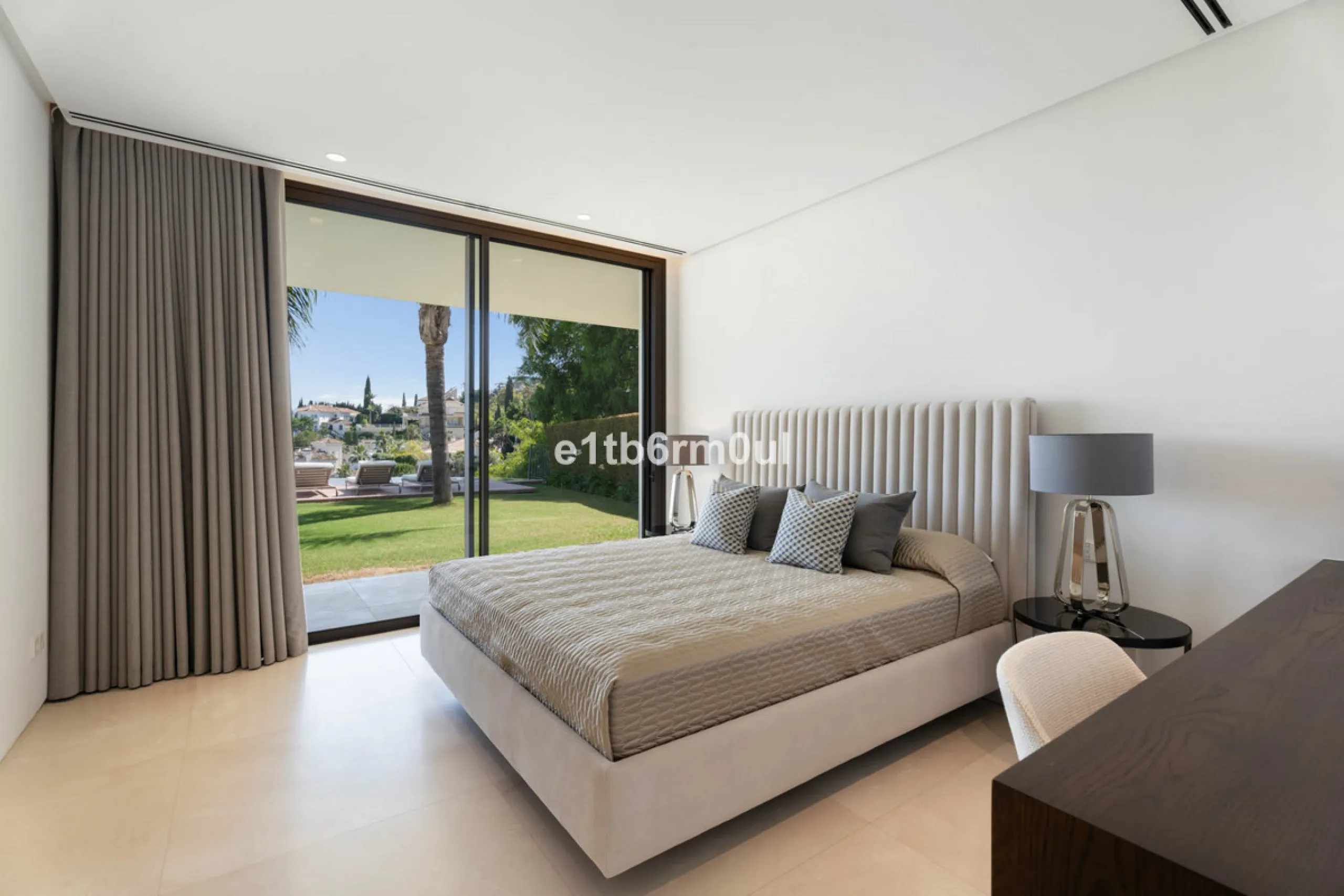 Experience the pinnacle of modern Mediterranean architecture with this brand-new designer villa nestled in the prestigious La Quinta residential enclave of Benahavís. Offering breathtaking panoramic sea and golf course views, this exquisitely crafted home
