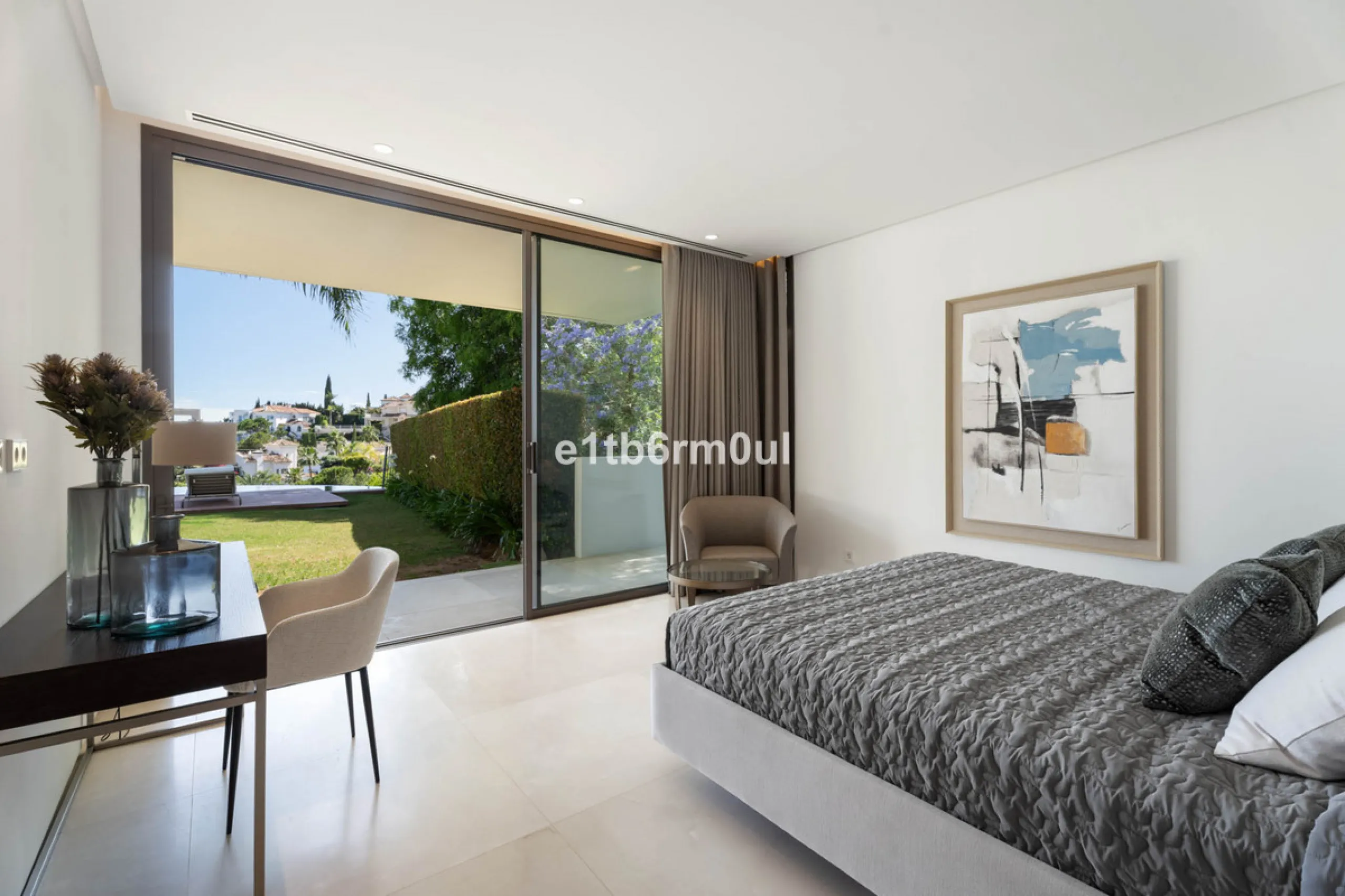 Experience the pinnacle of modern Mediterranean architecture with this brand-new designer villa nestled in the prestigious La Quinta residential enclave of Benahavís. Offering breathtaking panoramic sea and golf course views, this exquisitely crafted home