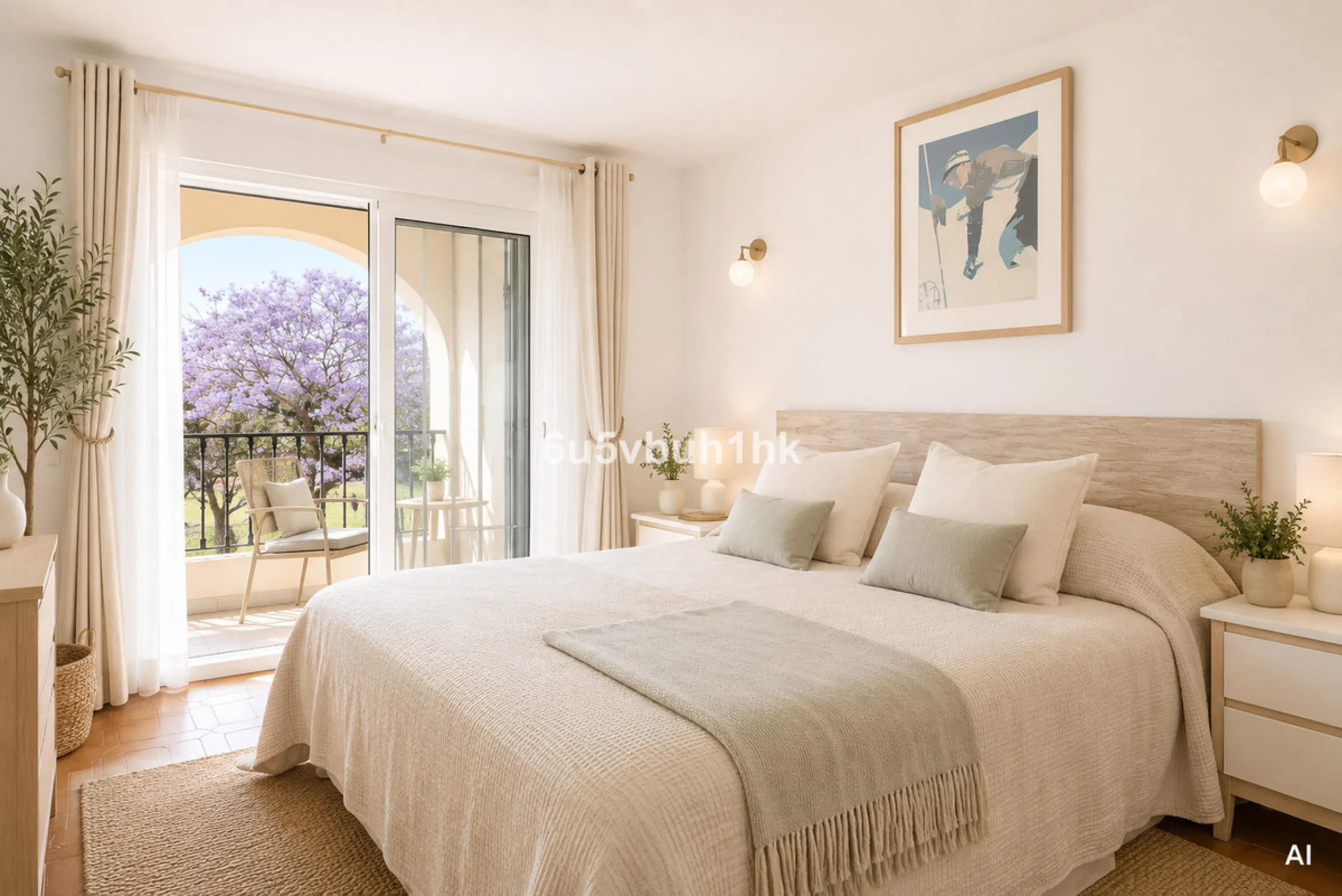 Welcome to a charming townhouse set right on the golf course in Mijas, surrounded by nature, peace, and Andalusian charm. This beautifully maintained home offers a private garden with open green views, backing directly onto a well-kept golf area, ideal fo