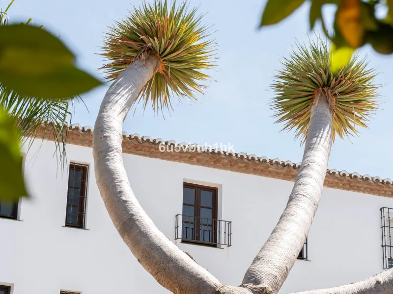 Welcome to a charming townhouse set right on the golf course in Mijas, surrounded by nature, peace, and Andalusian charm. This beautifully maintained home offers a private garden with open green views, backing directly onto a well-kept golf area, ideal fo