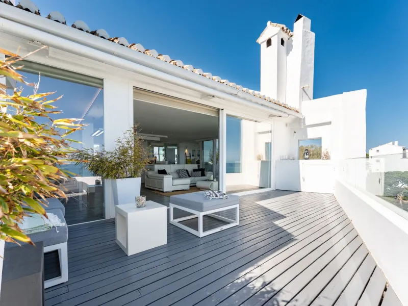 Apartment - Penthouse в продаже в Mijas, Málaga. В доме 2 спален и 2 ванных комнат. Площадь дома 133 м²