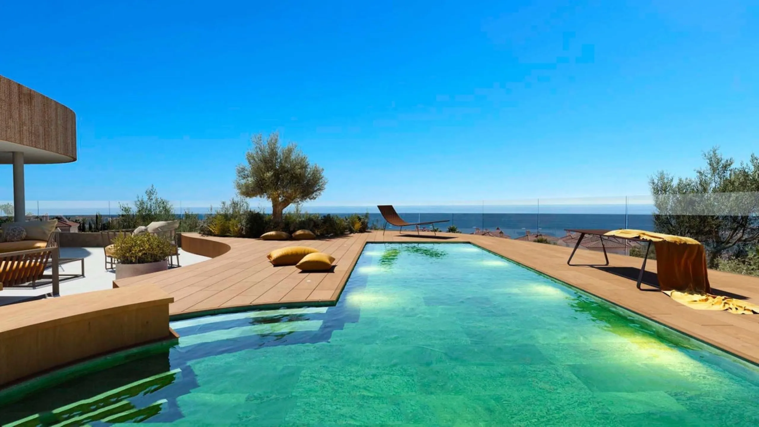 Conceived to integrate naturally into the Mediterranean landscape, this new residential complex is surrounded by green areas, open views of the sea and all the privileges of being part of the Resort ecosystem. A space that connects innovation, sustainabil