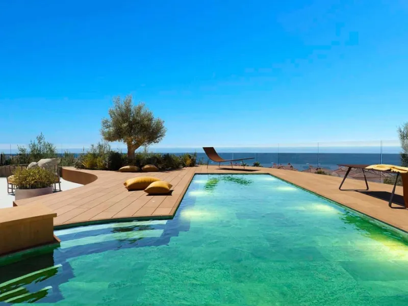 Conceived to integrate naturally into the Mediterranean landscape, this new residential complex is surrounded by green areas, open views of the sea and all the privileges of being part of the Resort ecosystem. A space that connects innovation, sustainabil