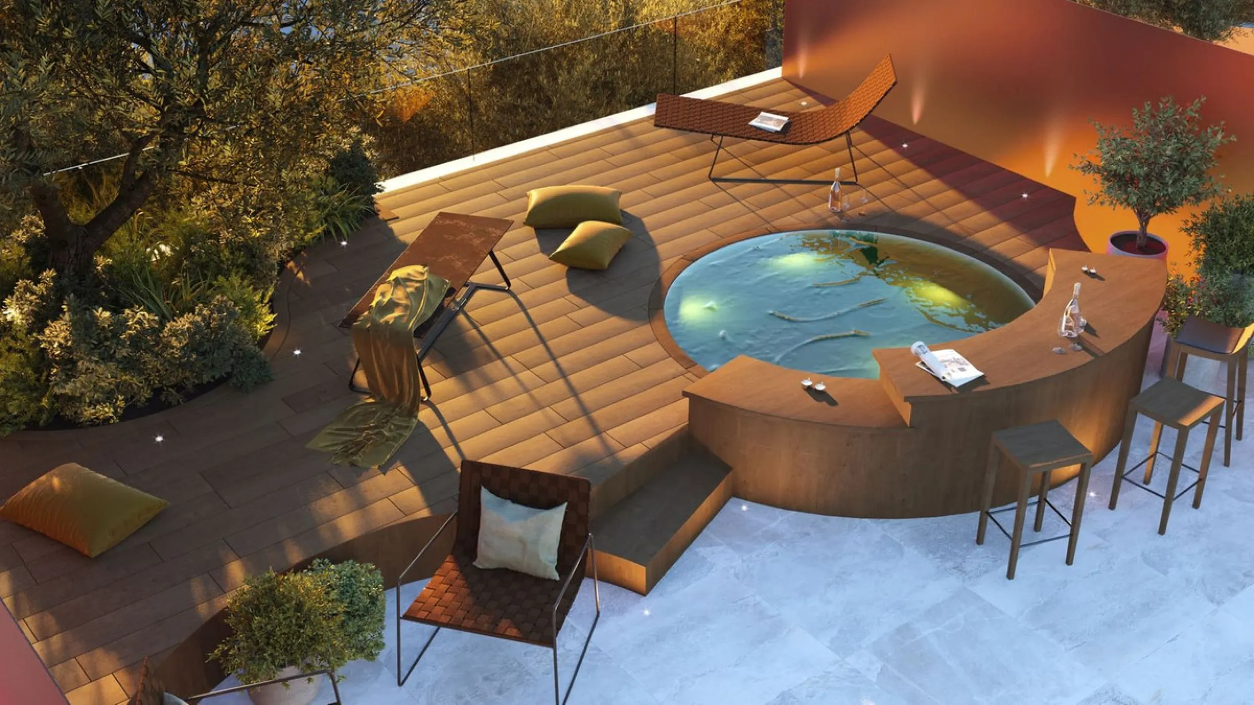 Conceived to integrate naturally into the Mediterranean landscape, this new residential complex is surrounded by green areas, open views of the sea and all the privileges of being part of the Resort ecosystem. A space that connects innovation, sustainabil