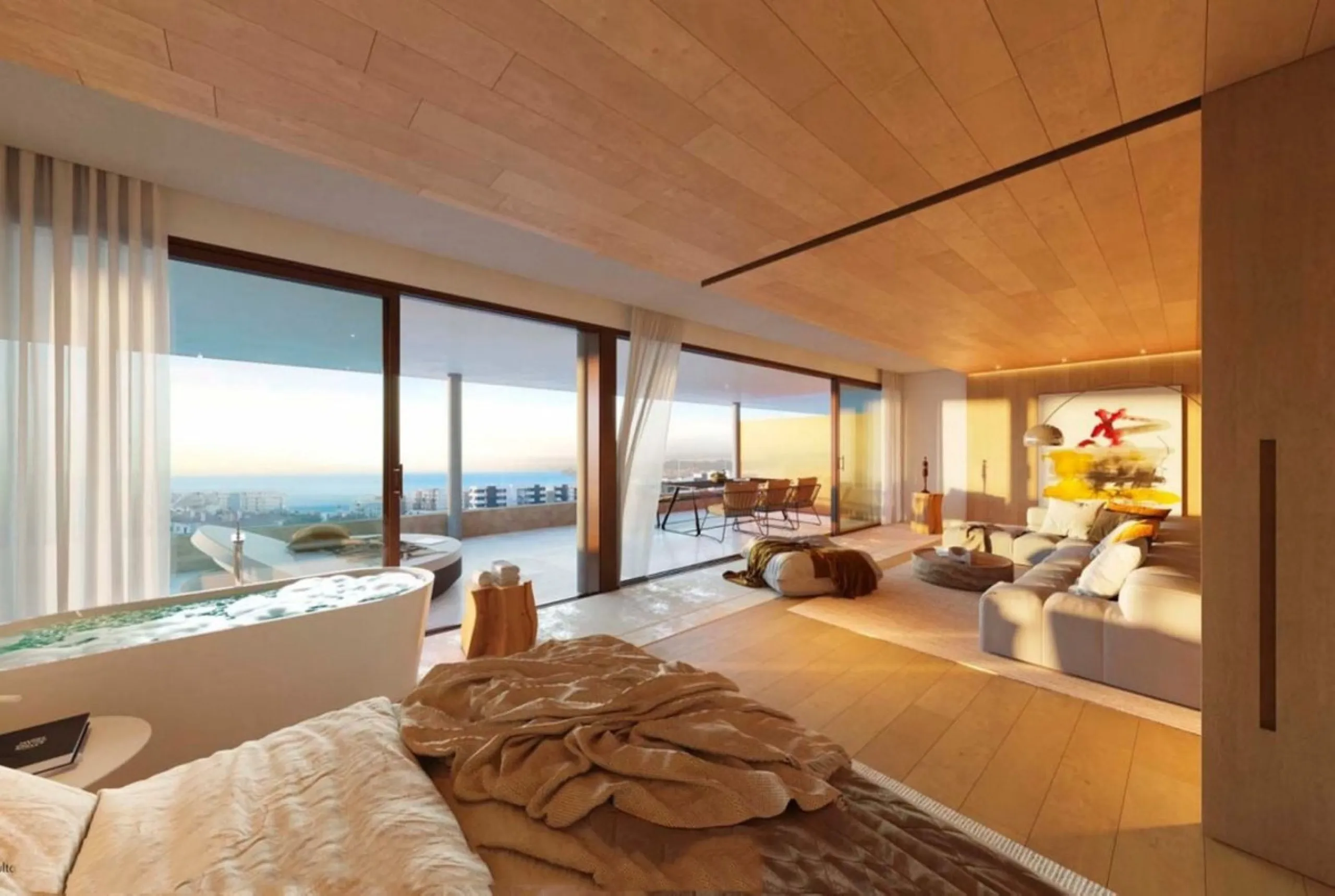 Conceived to integrate naturally into the Mediterranean landscape, this new residential complex is surrounded by green areas, open views of the sea and all the privileges of being part of the Resort ecosystem. A space that connects innovation, sustainabil