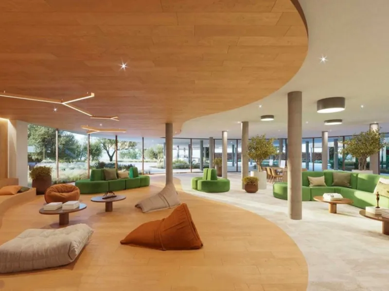 Conceived to integrate naturally into the Mediterranean landscape, this new residential complex is surrounded by green areas, open views of the sea and all the privileges of being part of the Resort ecosystem. A space that connects innovation, sustainabil